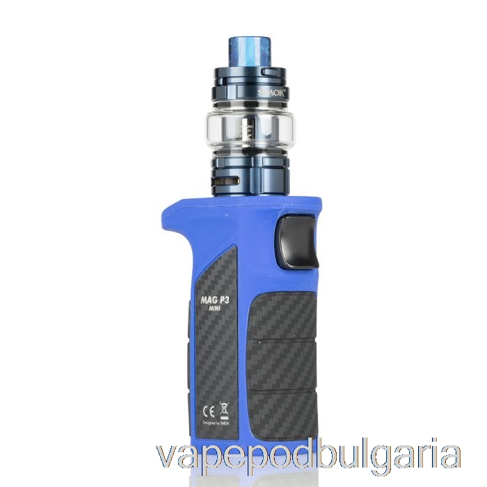 Vape Течности Smok Mag P3 Mini 80w стартов комплект син черен